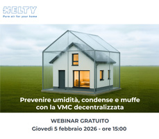 Prevenire umidità, condense e muffe con la VMC decentralizzata 2