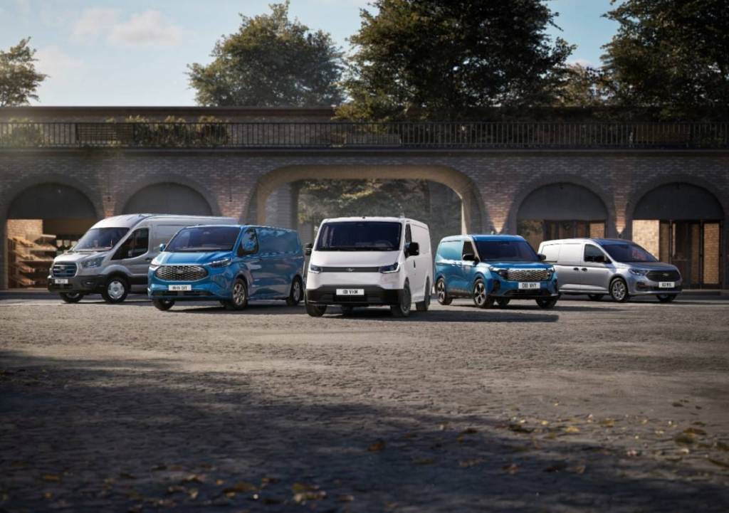 Transit City: il nuovo furgone elettrico Ford Pro pensato per la città che cambia