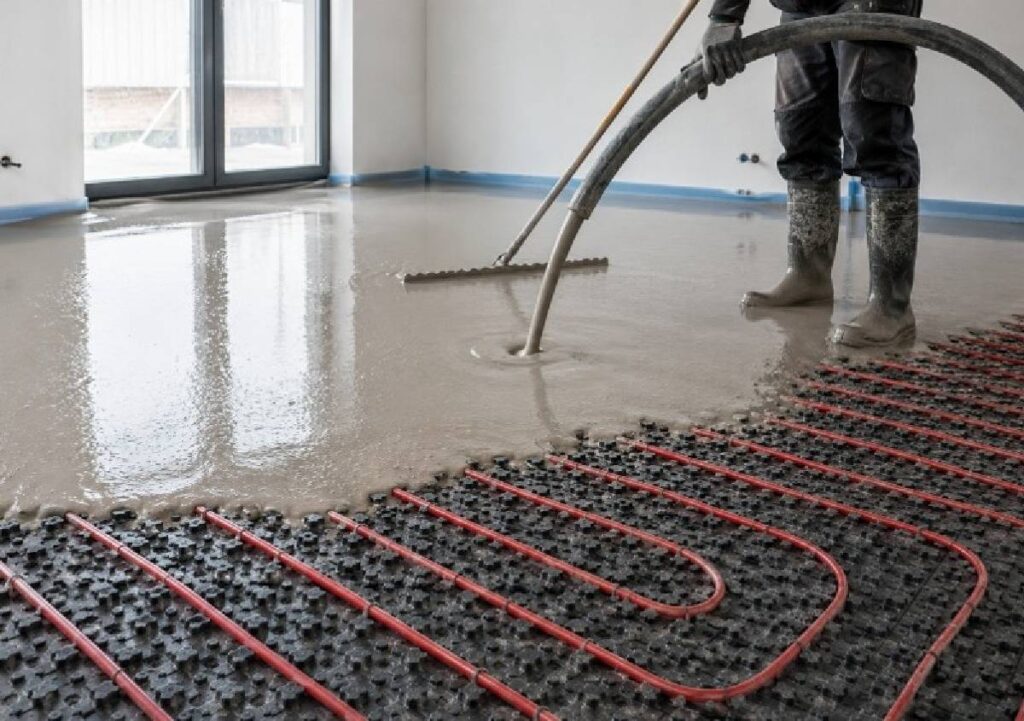 Massetti radianti: efficienza, comfort e qualità nel riscaldamento a pavimento
