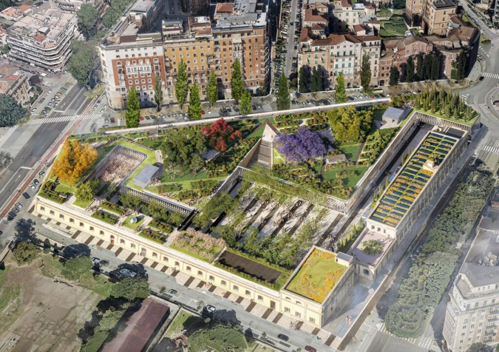 La Corte Verde di Stefano Boeri Architetti a Roma