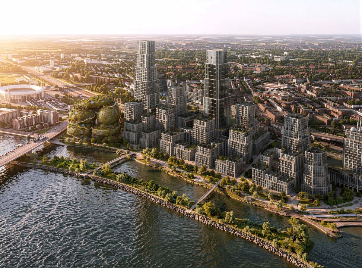 Rotterdam ROCKS!, MVRDV firma la prima Shift Embassy sul fiume Maas Rotterdam ROCKS!, MVRDV firma la prima Shift Embassy sul fiume Maas