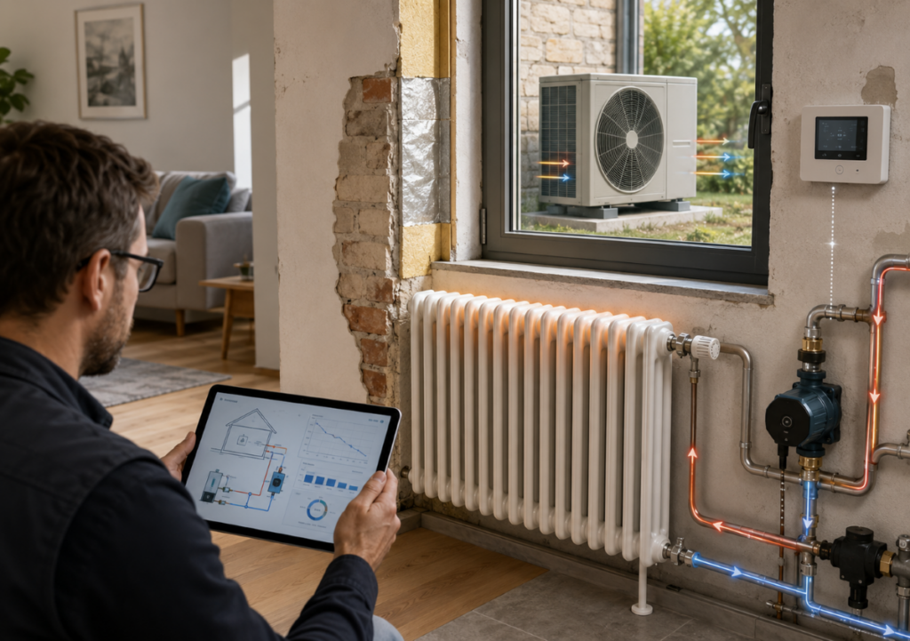 Pompe di calore senza sostituire i radiatori: compatibilità e limiti con gli impianti esistenti