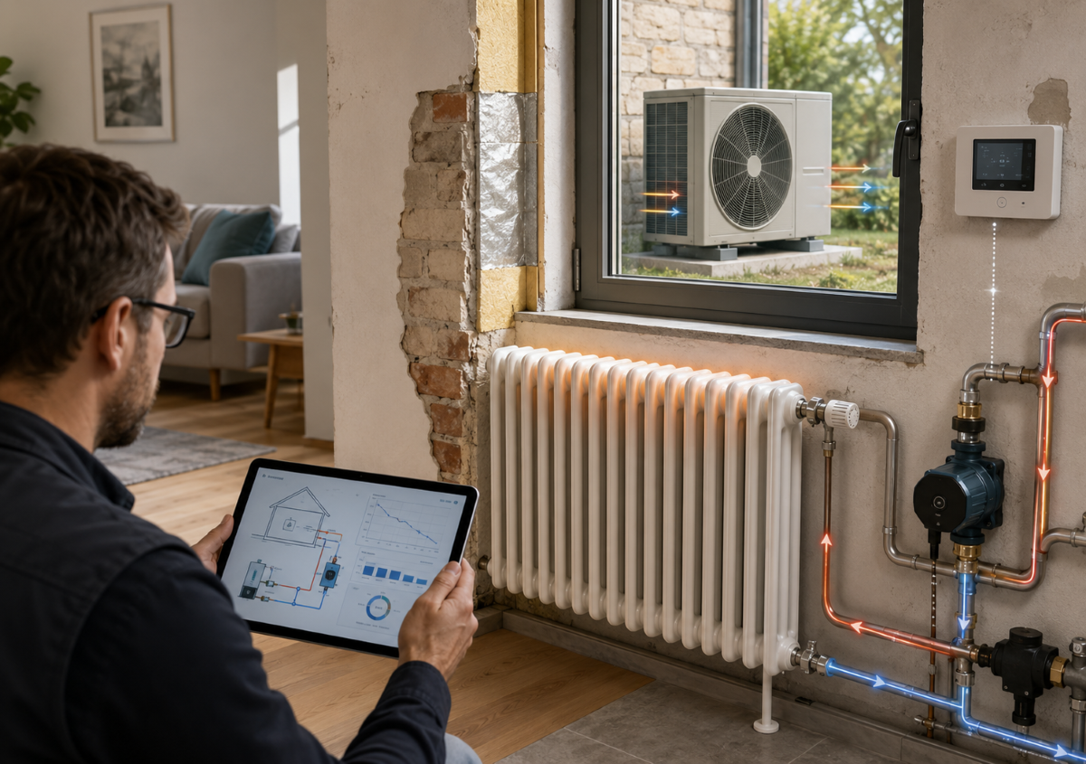 Pompe di calore senza sostituire i radiatori: compatibilità e limiti con gli impianti esistenti