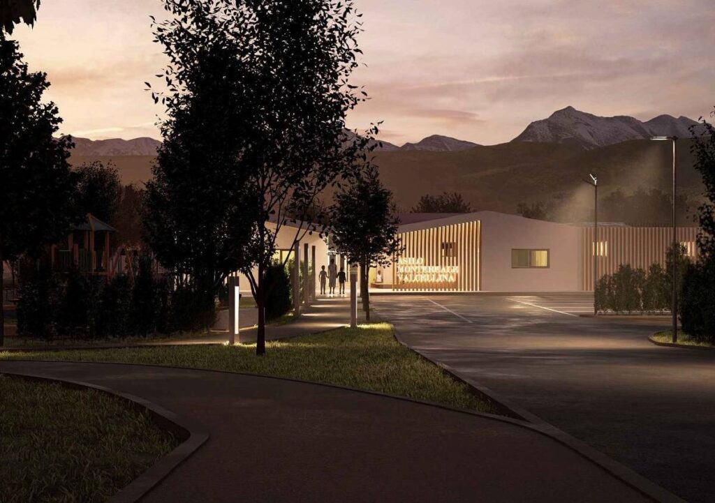 A Montereale Valcellina un nuovo nido d’infanzia NZEB: il progetto di Mazzei Architects