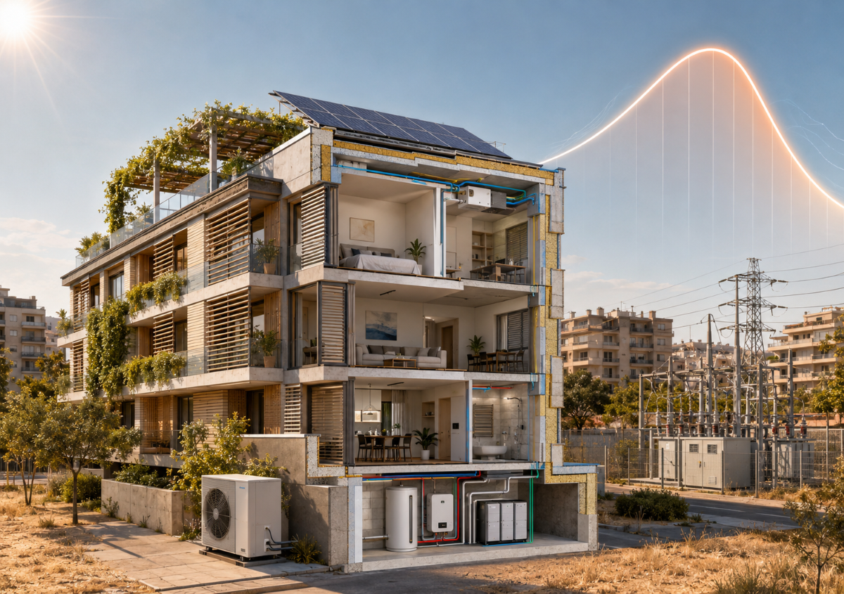 Consumi energetici che cambiano: quanto pesa l’estate nei costi di gestione degli edifici