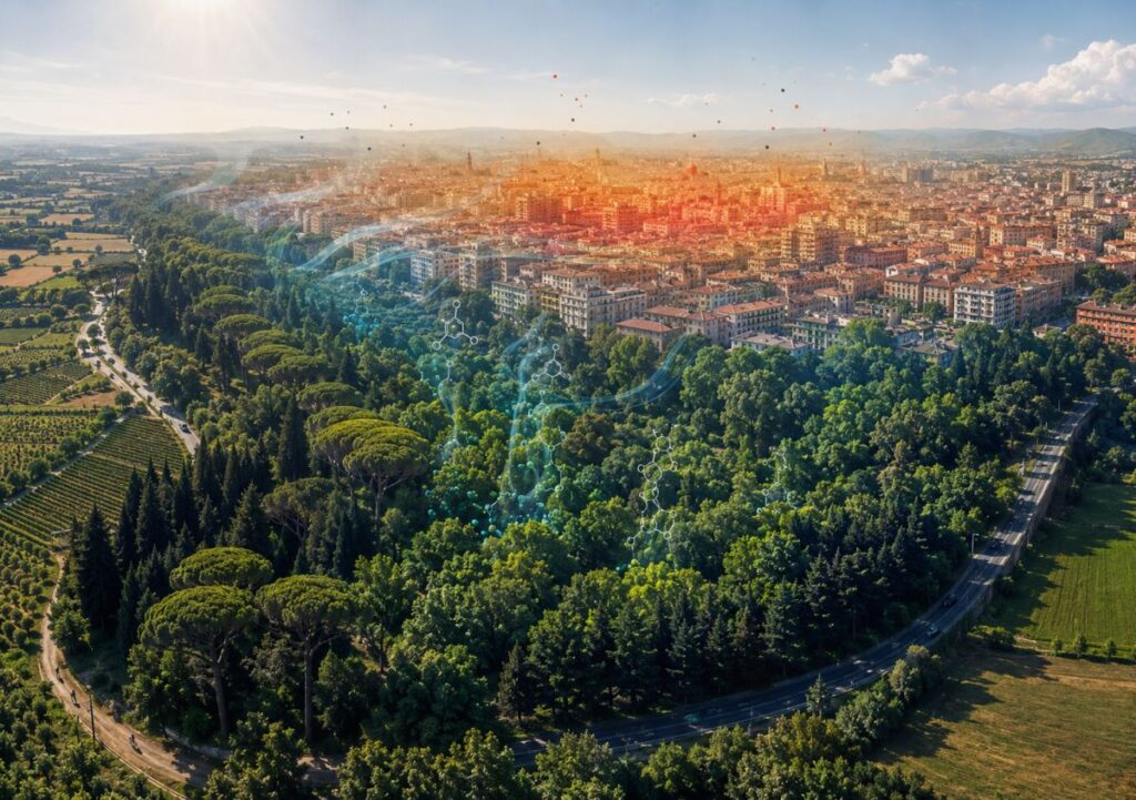 Foreste periurbane: uno scudo contro caldo e inquinamento, ma la specie di albero fa la differenza