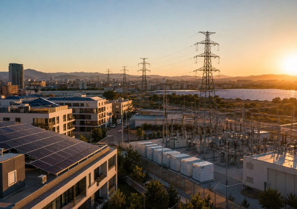 L’energia solare aiuta la rete elettrica europea a resistere alle ondate di calore. La sfida è la flessibilità serale