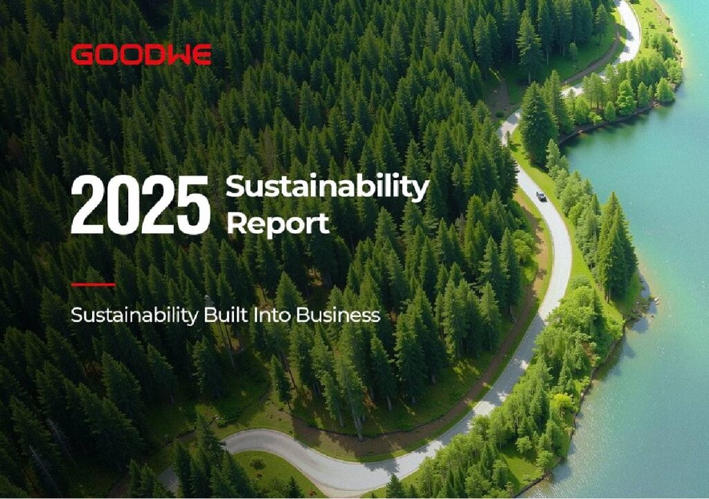 GoodWe pubblica il Report di Sostenibilità 2025 tra energia intelligente e strategia ESG