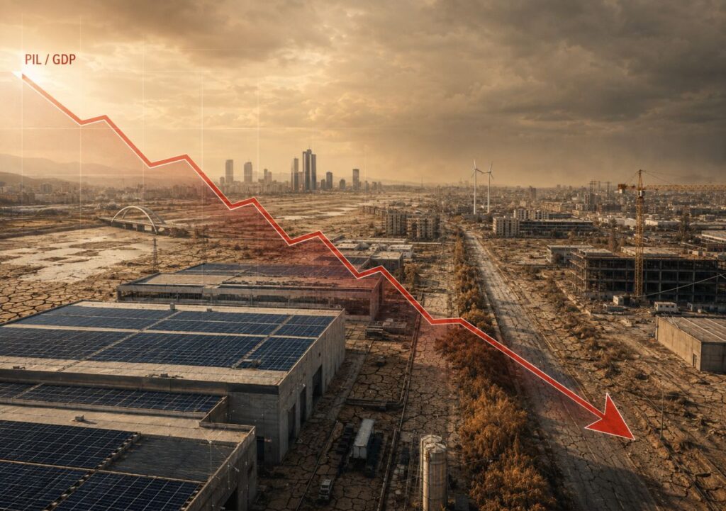 Rischio climatico in Italia: fino al 6% di PIL in meno e infrastrutture energetiche sotto pressione entro il 2050