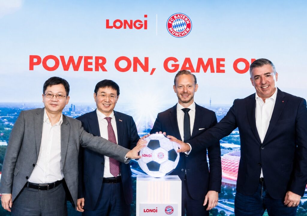 LONGi diventa partner globale del FC Bayern Monaco 