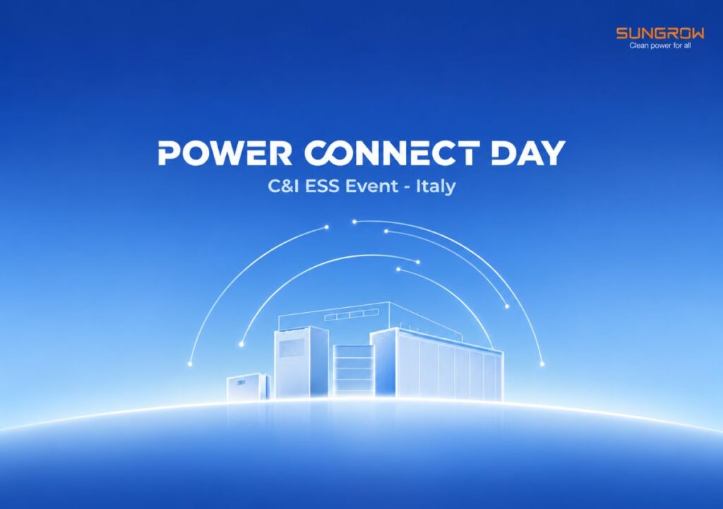 Power Connect Day, Sungrow presenta le nuove soluzioni di accumulo C&I e utility scale per il mercato italiano